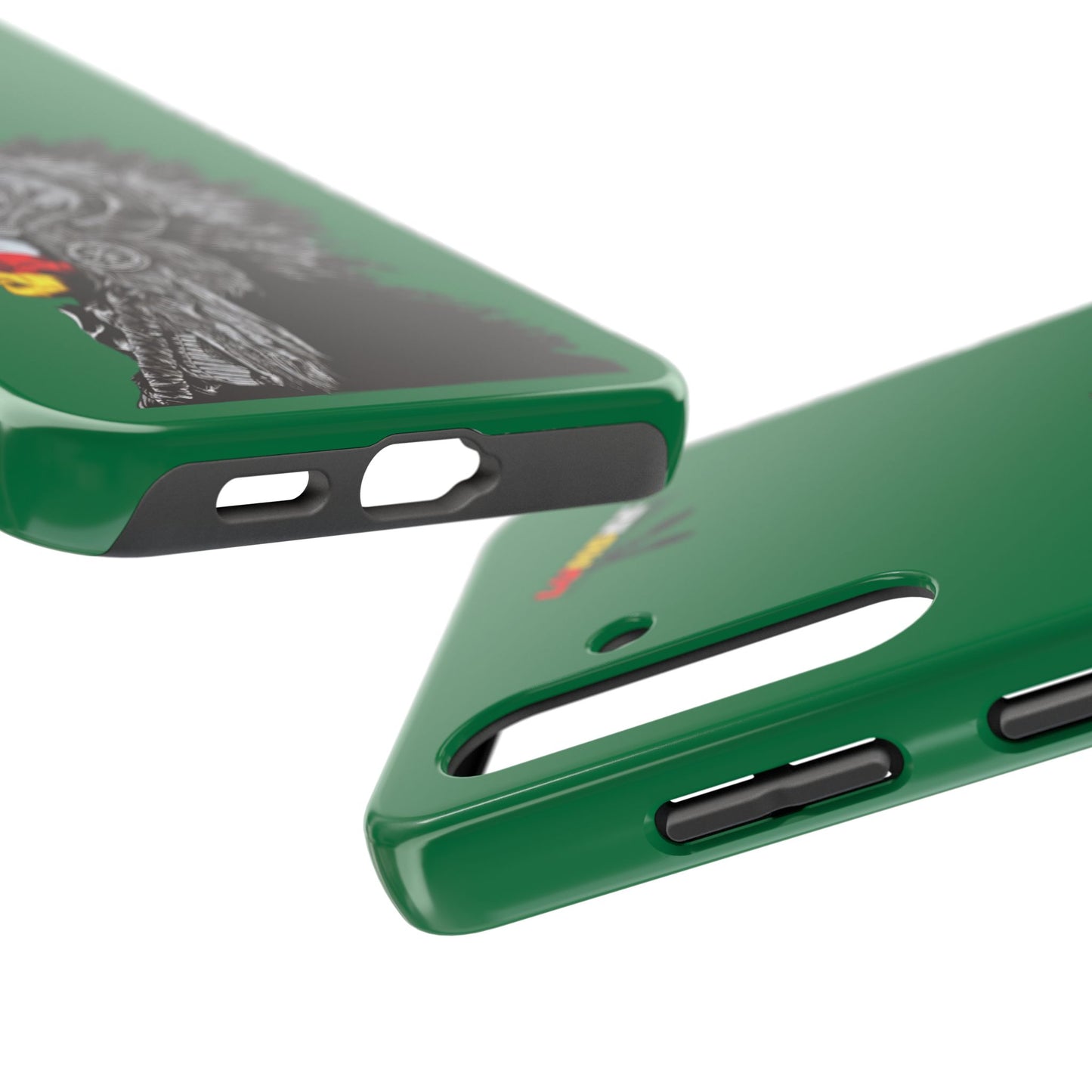 Green Tough Phone Case — 910 Indian Chief