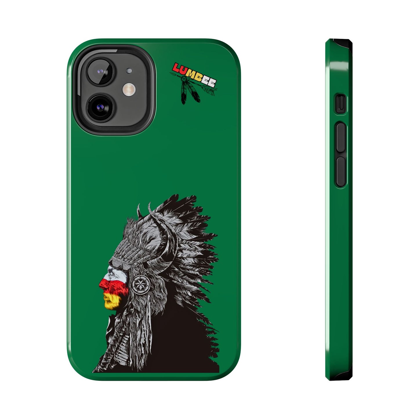 Green Tough Phone Case — 910 Indian Chief