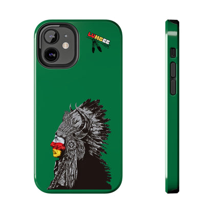 Green Tough Phone Case — 910 Indian Chief