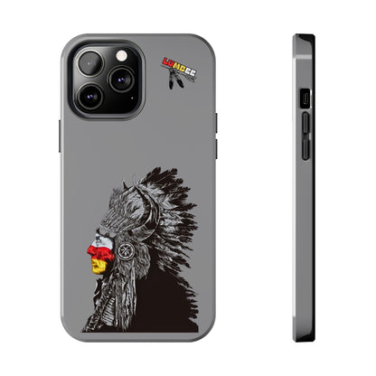 Grey Tough Phone Case — 910 Indian Chief