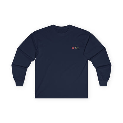 Phi Sigma Nu Long Sleeve Graphic Tee