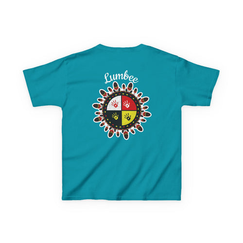 Lumbee Medicine Wheel Kids Graphic Tee | Unisex