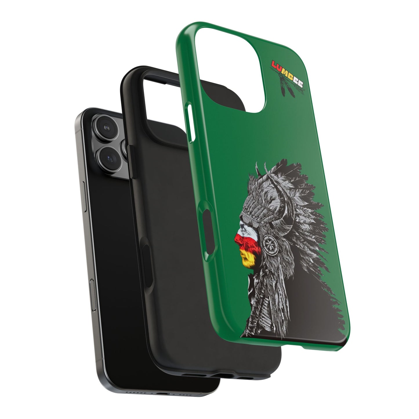 Green Tough Phone Case — 910 Indian Chief