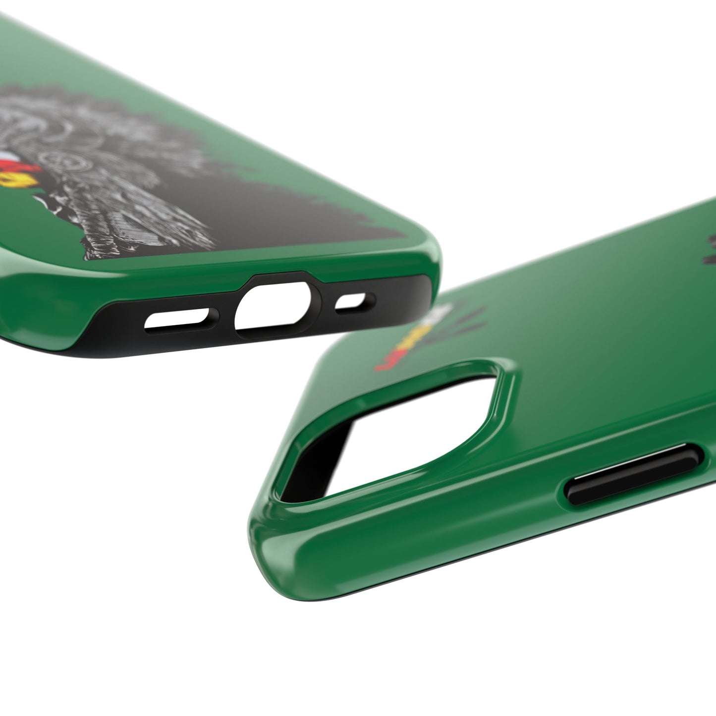 Green Tough Phone Case — 910 Indian Chief
