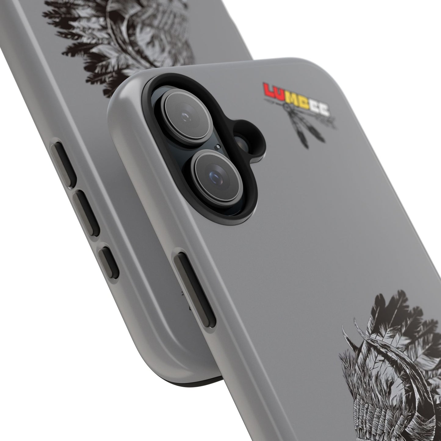 Grey Tough Phone Case — 910 Indian Chief