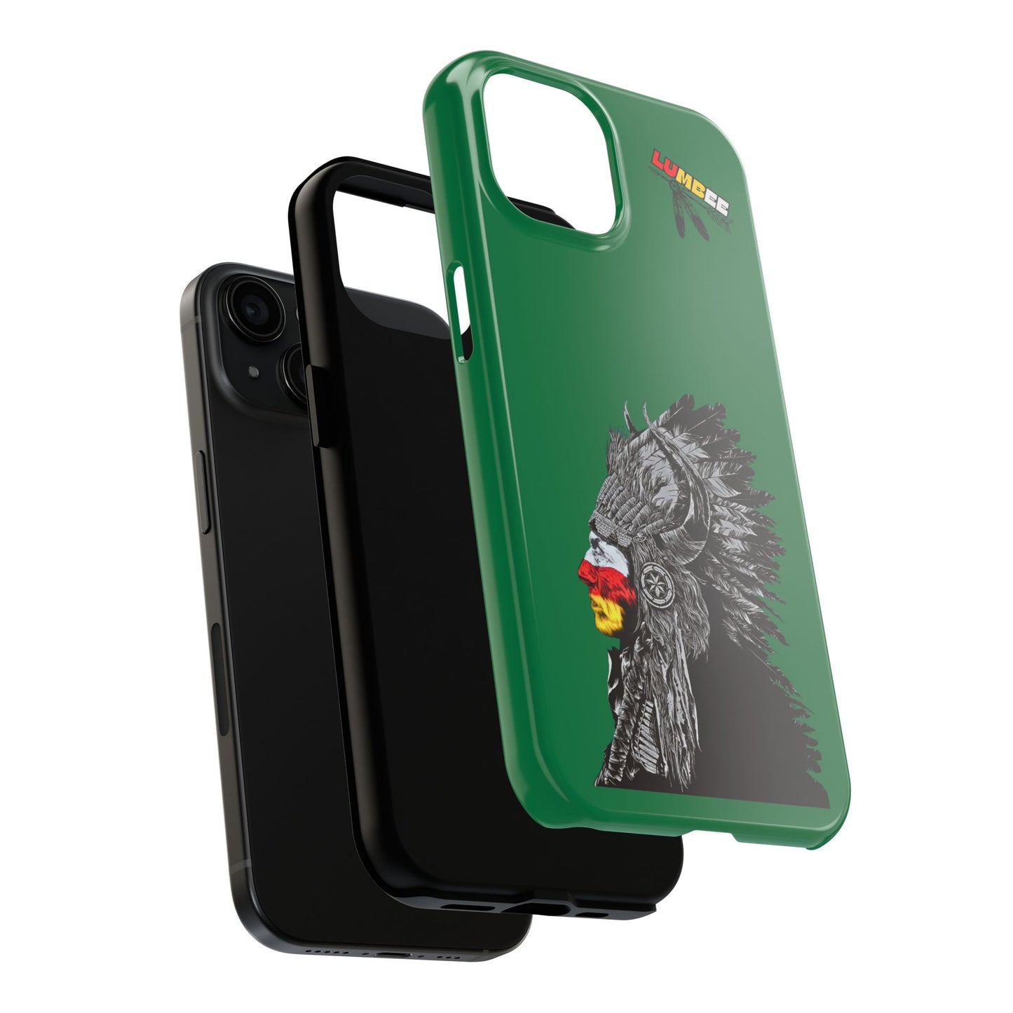 Green Tough Phone Case — 910 Indian Chief