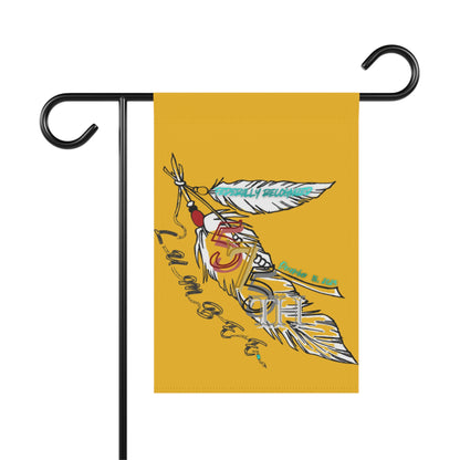 575 Feather Double-Sided Flag | Yellow