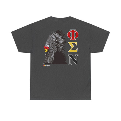 Phi Sigma Nu Graphic Tee - Indian Chief