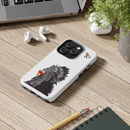 White Tough Phone Case — 910 Indian Chief