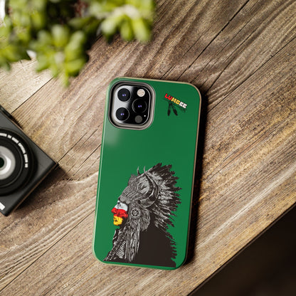 Green Tough Phone Case — 910 Indian Chief
