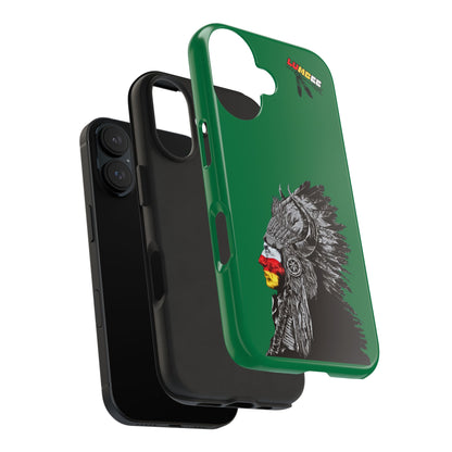 Green Tough Phone Case — 910 Indian Chief