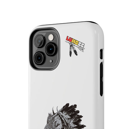 White Tough Phone Case — 910 Indian Chief