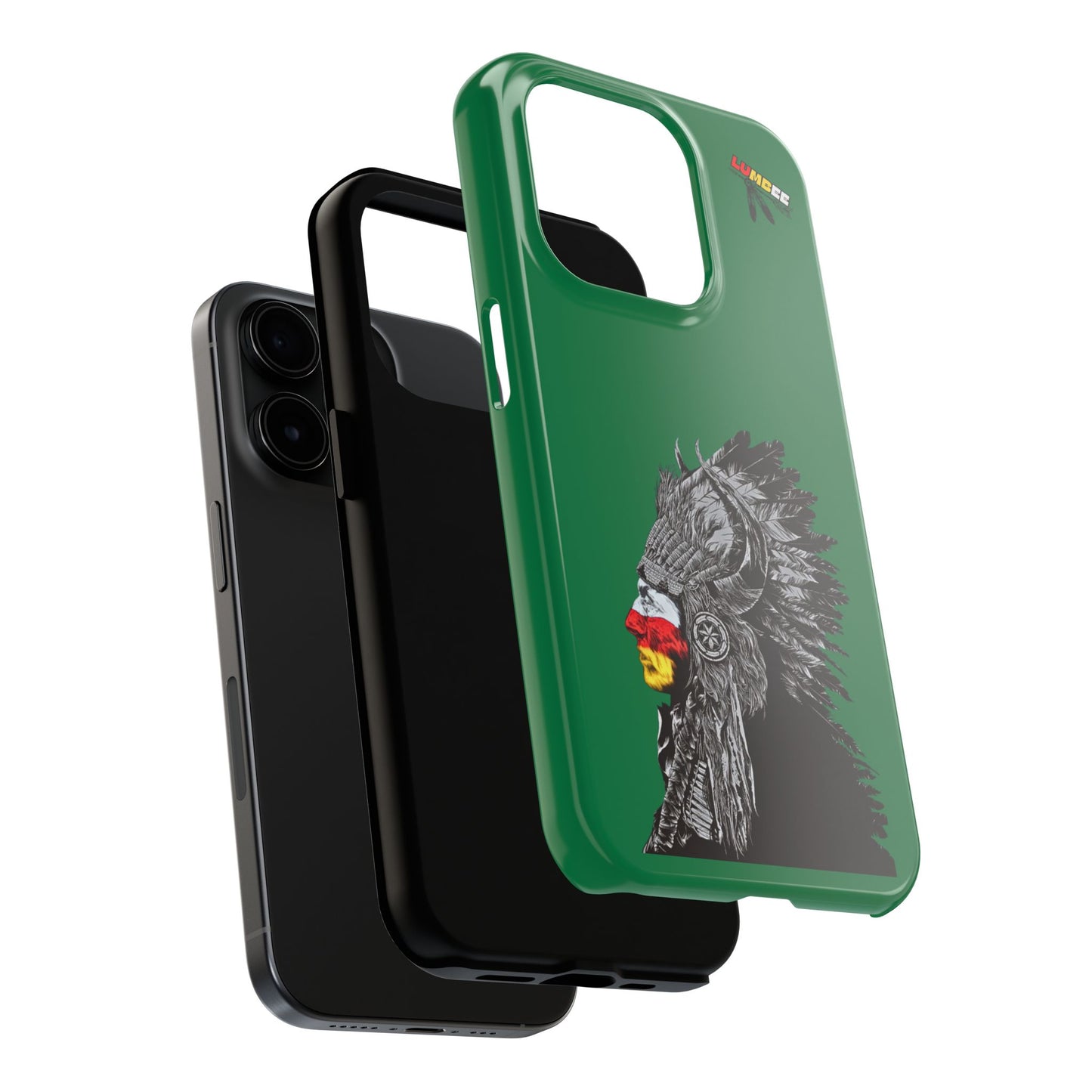 Green Tough Phone Case — 910 Indian Chief
