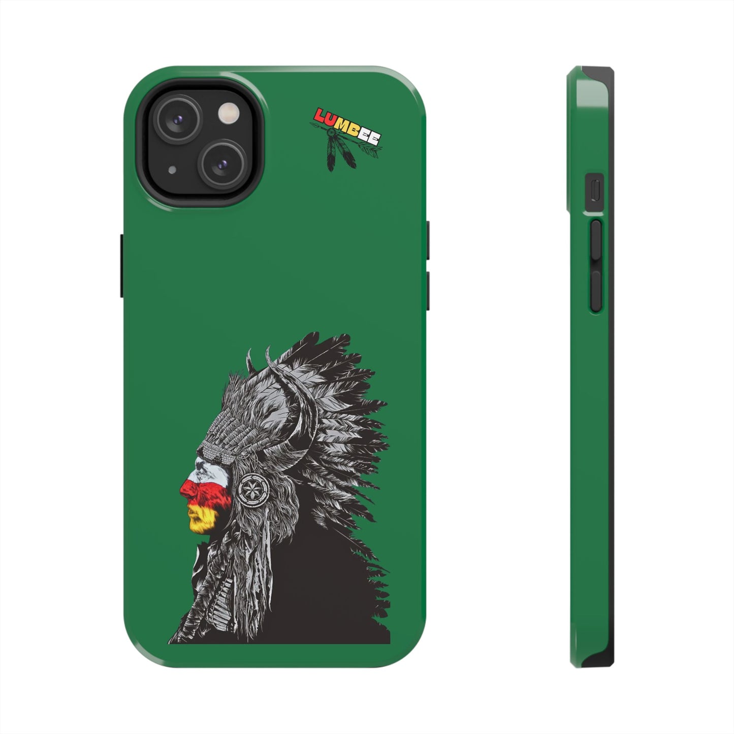 Green Tough Phone Case — 910 Indian Chief