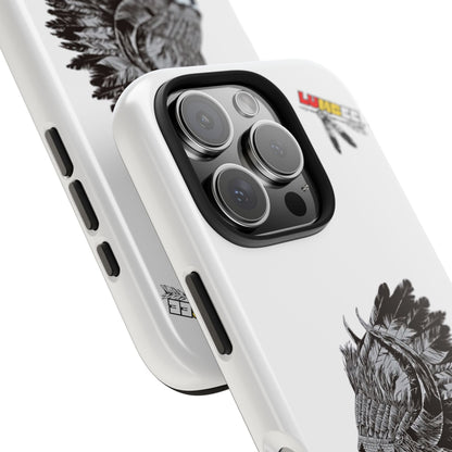 White Tough Phone Case — 910 Indian Chief