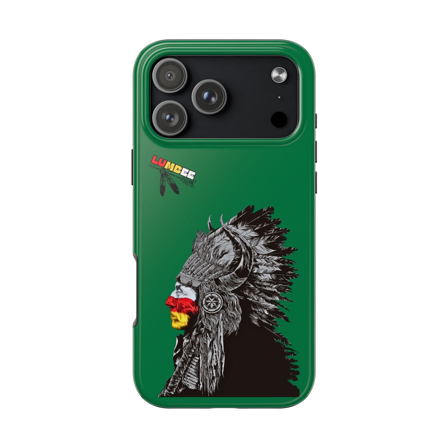 Green Tough Phone Case — 910 Indian Chief