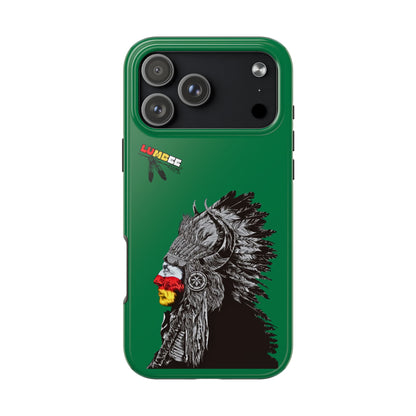 Green Tough Phone Case — 910 Indian Chief