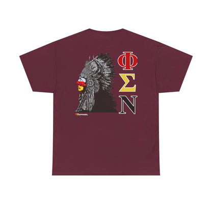 Phi Sigma Nu Graphic Tee - Indian Chief