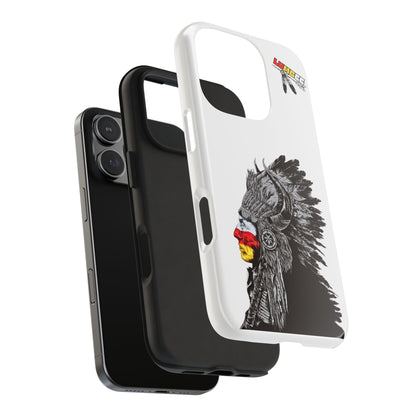 White Tough Phone Case — 910 Indian Chief