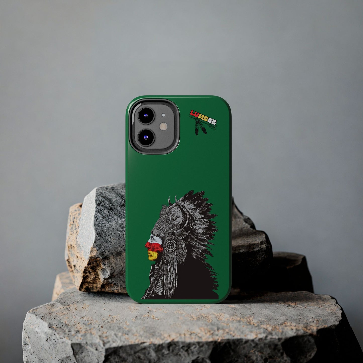 Green Tough Phone Case — 910 Indian Chief