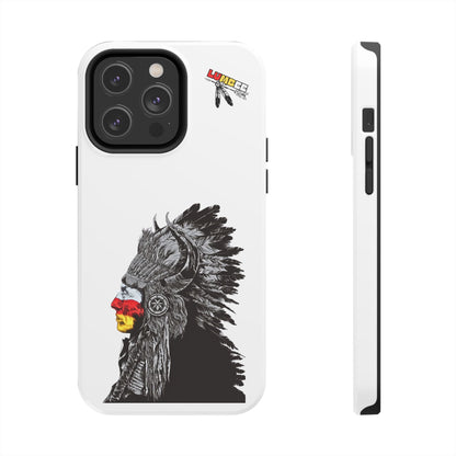 White Tough Phone Case — 910 Indian Chief