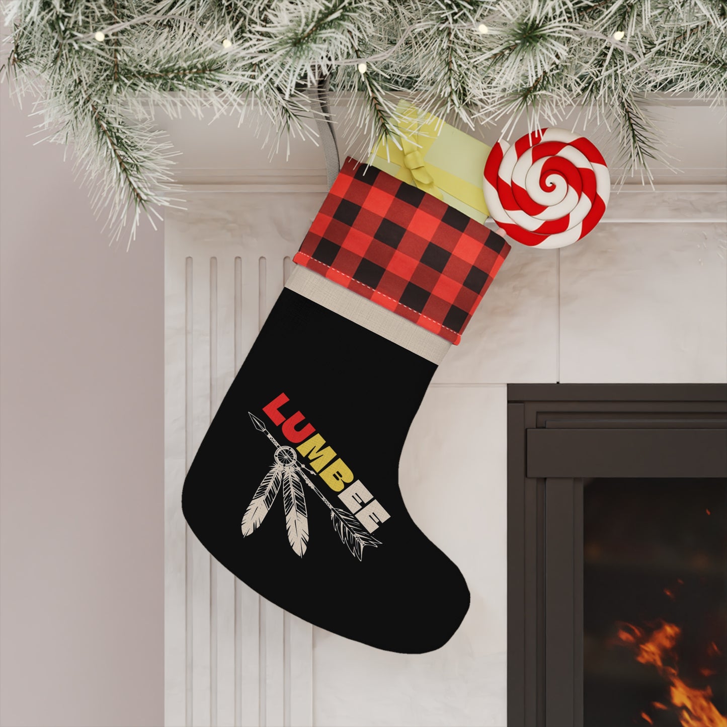 Lumbee Christmas Stocking