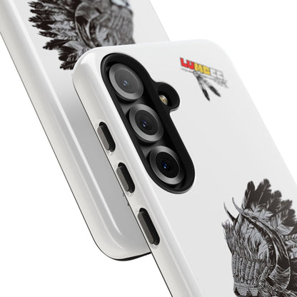 White Tough Phone Case — 910 Indian Chief