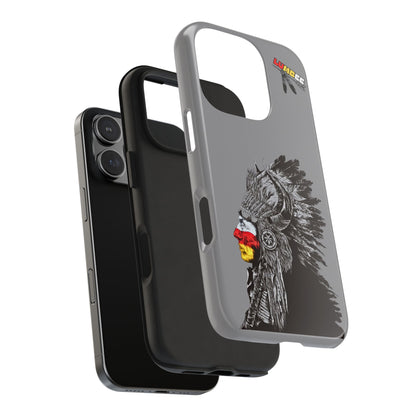 Grey Tough Phone Case — 910 Indian Chief