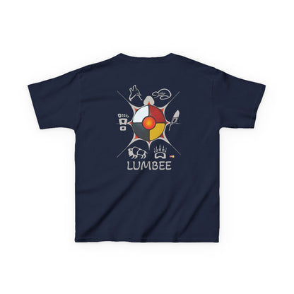 Cultural Medicine Wheel Kids Graphic Tee | Unisex