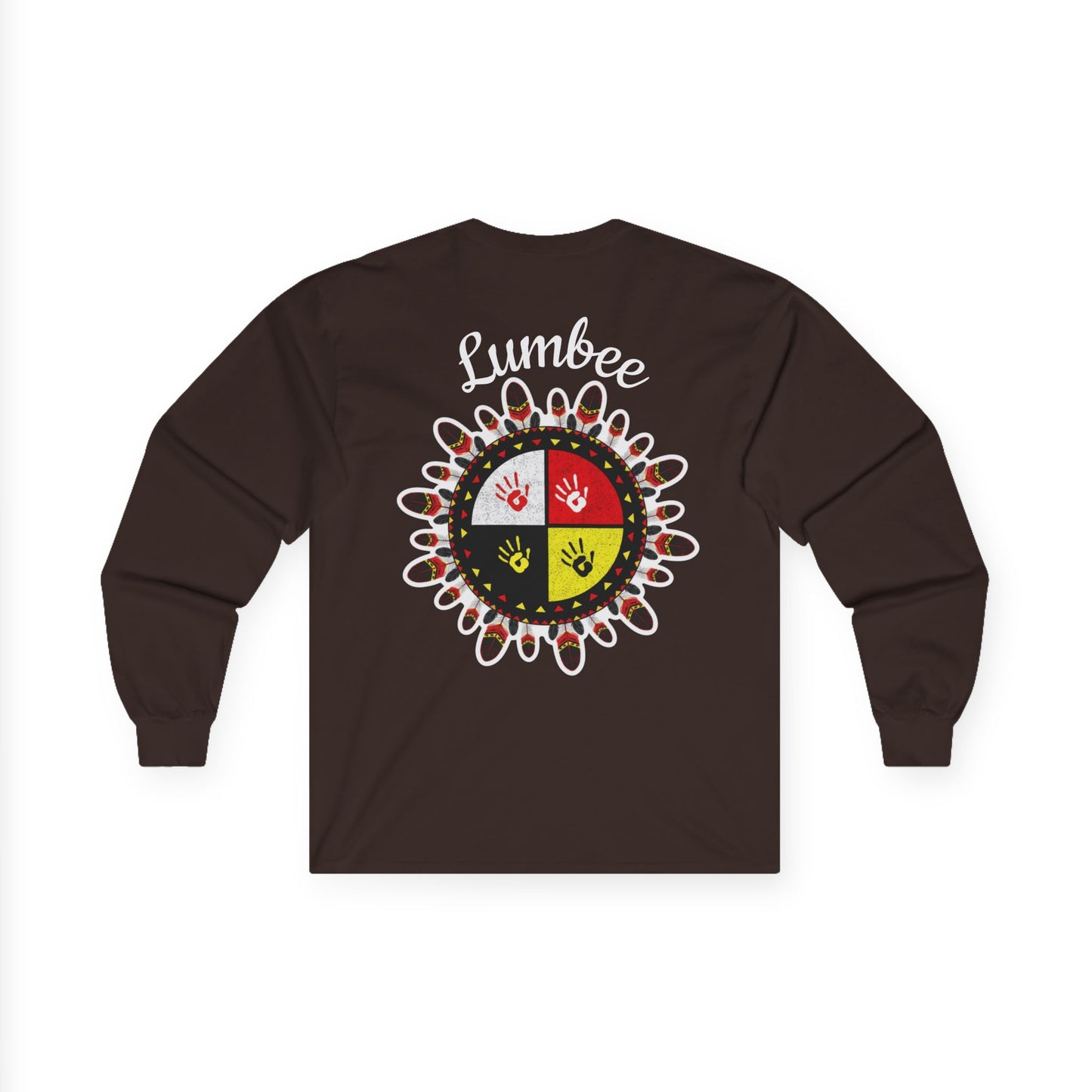 Lumbee Medicine Wheel LS Graphic Tee | Unisex