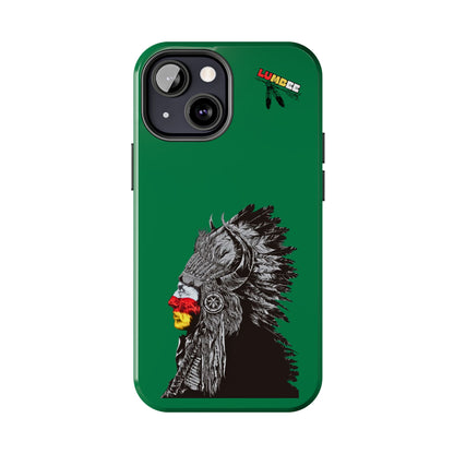 Green Tough Phone Case — 910 Indian Chief