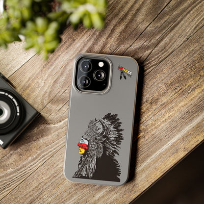 Grey Tough Phone Case — 910 Indian Chief