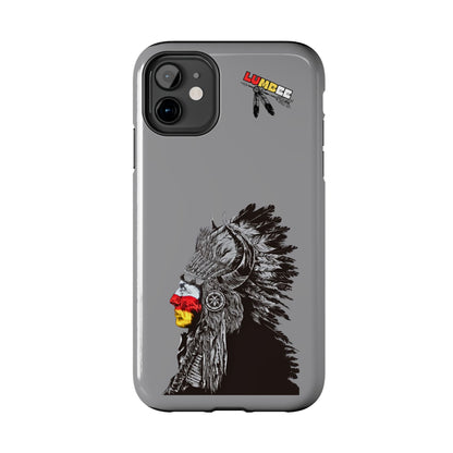 Grey Tough Phone Case — 910 Indian Chief