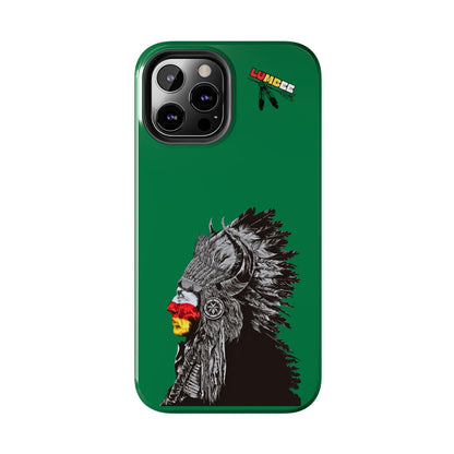 Green Tough Phone Case — 910 Indian Chief