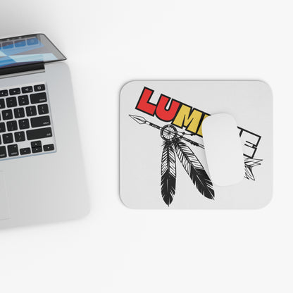 Lumbee Tribal Mouse Pad | White