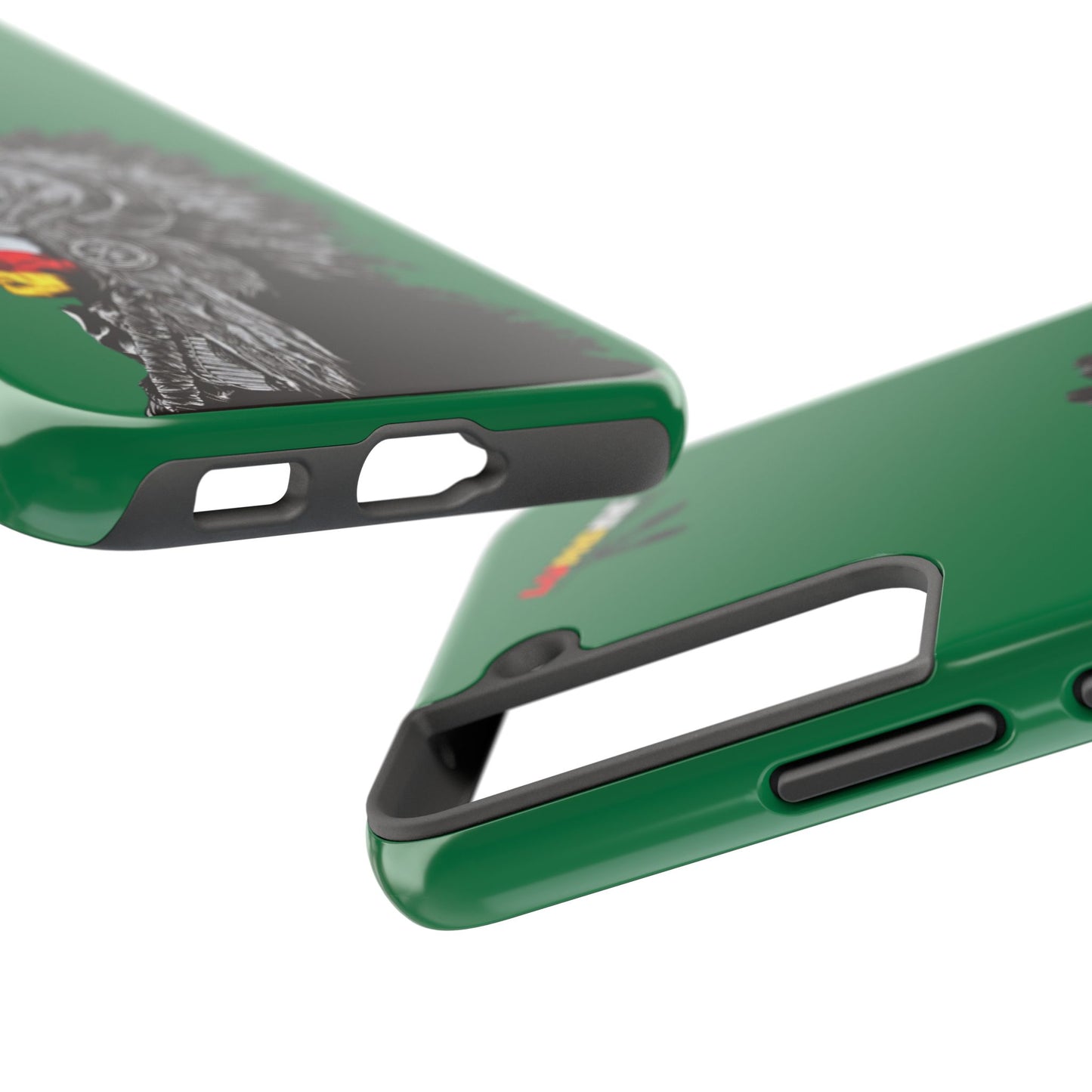 Green Tough Phone Case — 910 Indian Chief