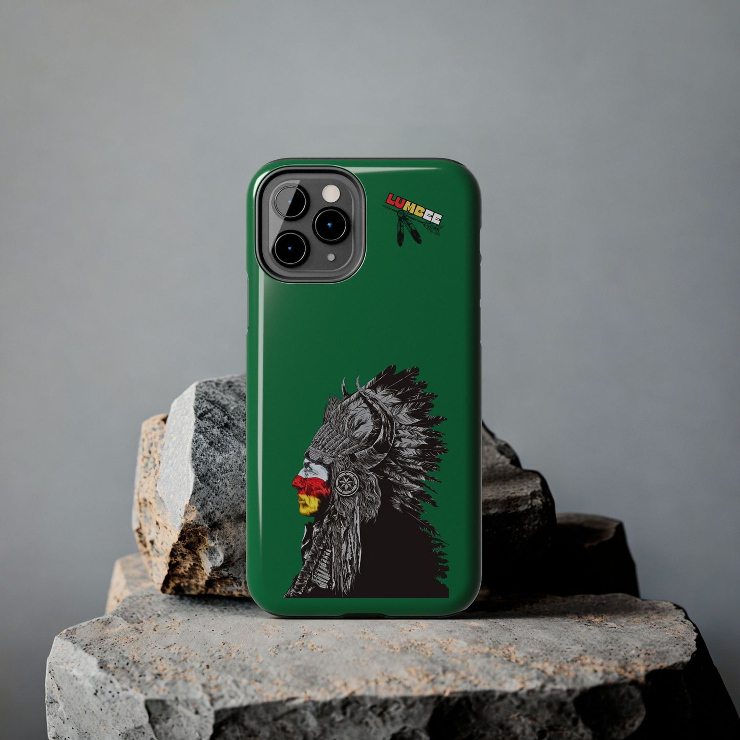 Green Tough Phone Case — 910 Indian Chief