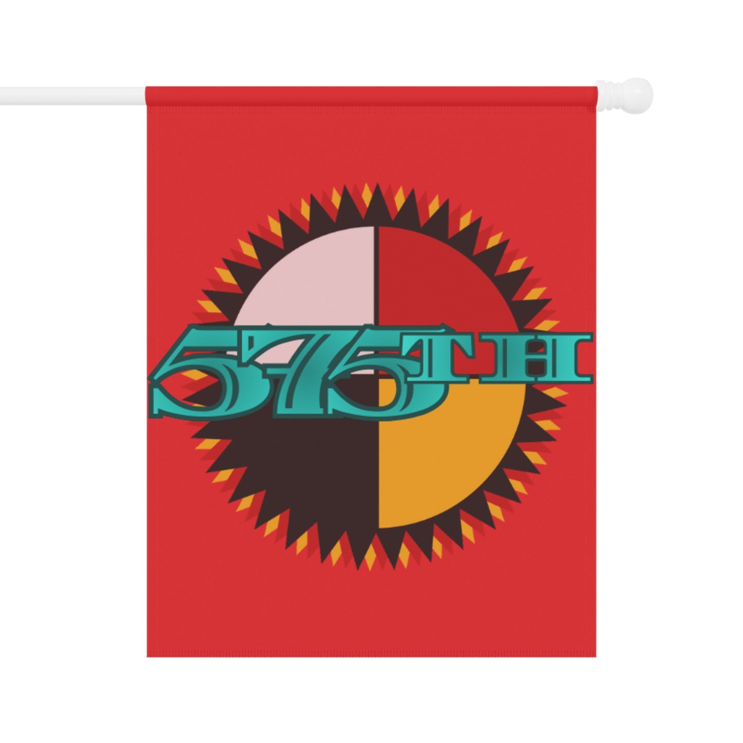 575 Double-Sided Flag | Red