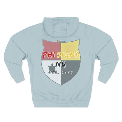 Phi Sigma Nu Fleece Graphic Hoodie - Crest