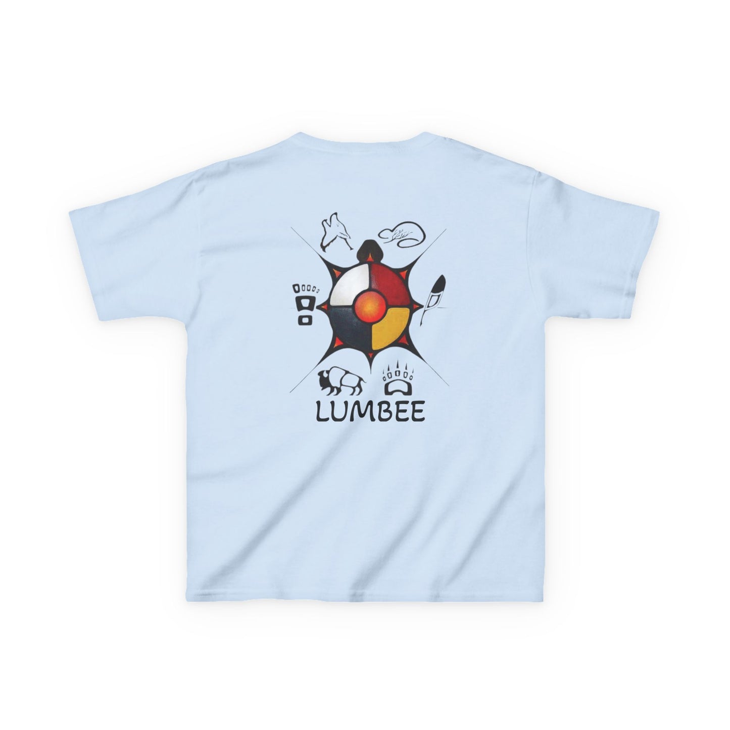 Cultural Medicine Wheel Kids Graphic Tee | Unisex