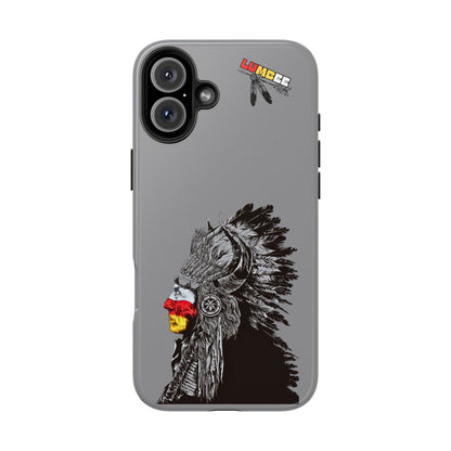 Grey Tough Phone Case — 910 Indian Chief