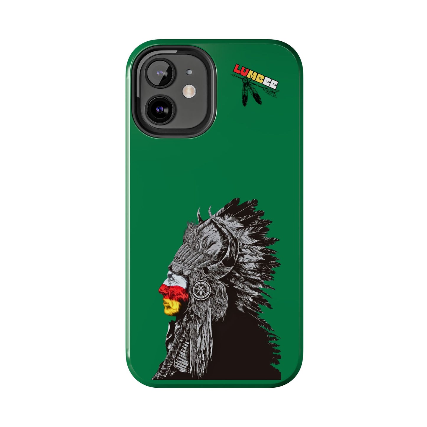 Green Tough Phone Case — 910 Indian Chief