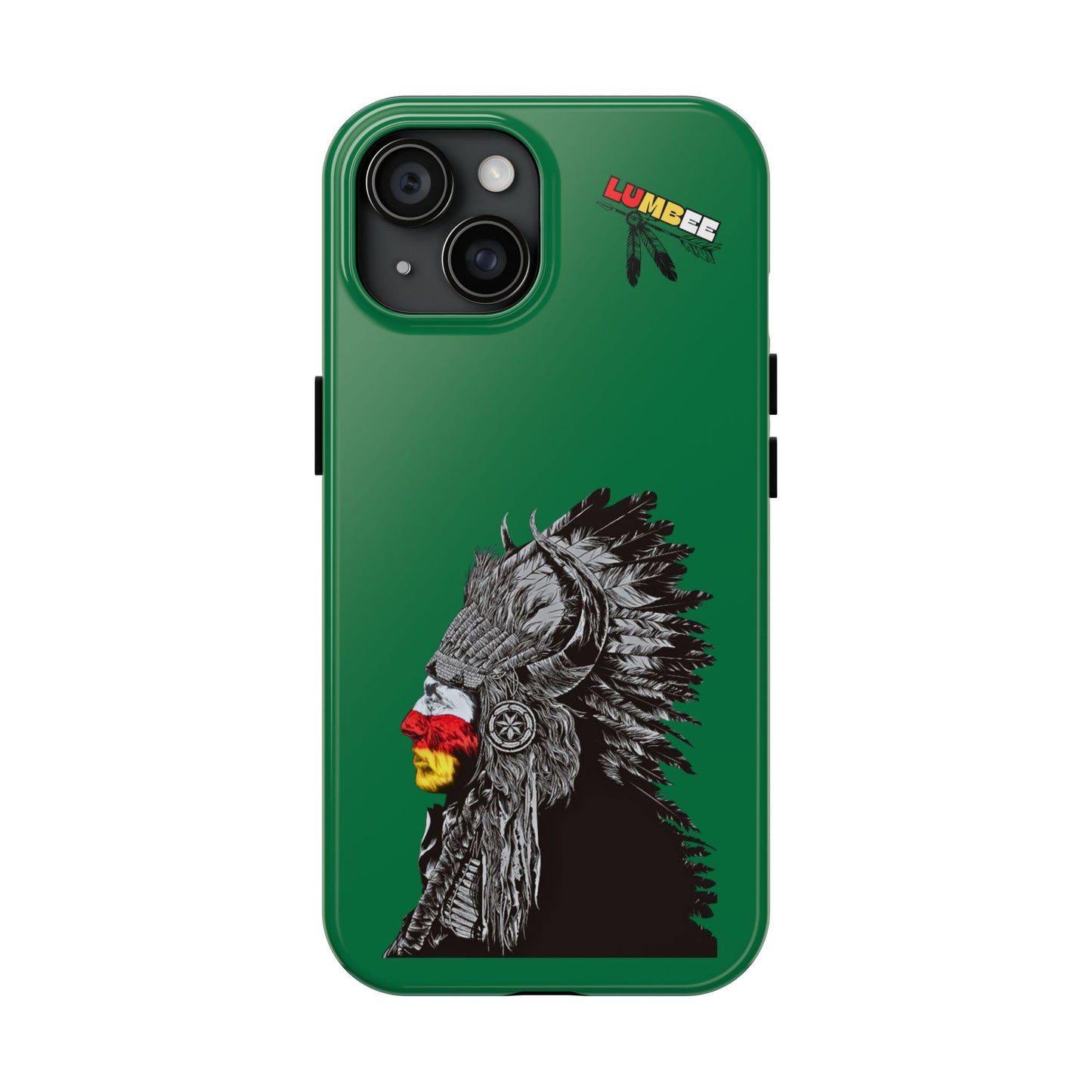 Green Tough Phone Case — 910 Indian Chief