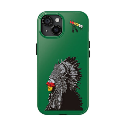Green Tough Phone Case — 910 Indian Chief