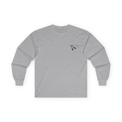 Phi Sigma Nu Long Sleeve Graphic Tee - Crest