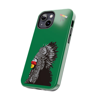 Green Tough Phone Case — 910 Indian Chief