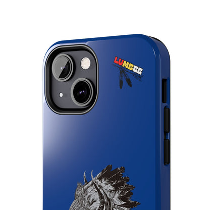Blue Tough Phone Case — 910 Indian Chief