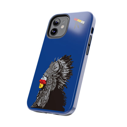Blue Tough Phone Case — 910 Indian Chief
