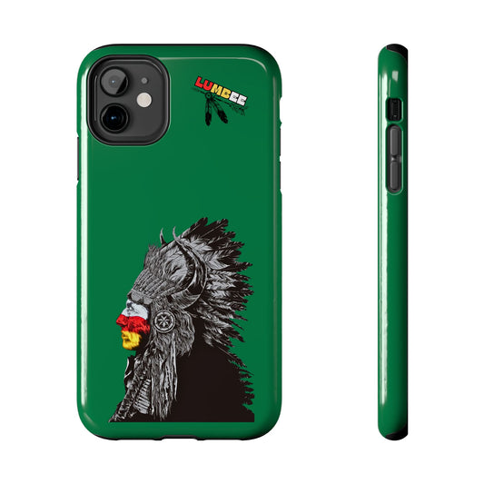 Green Tough Phone Case — 910 Indian Chief