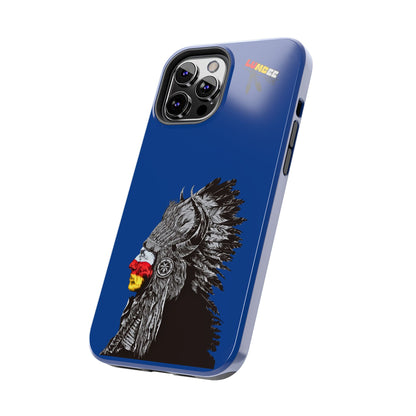 Blue Tough Phone Case — 910 Indian Chief